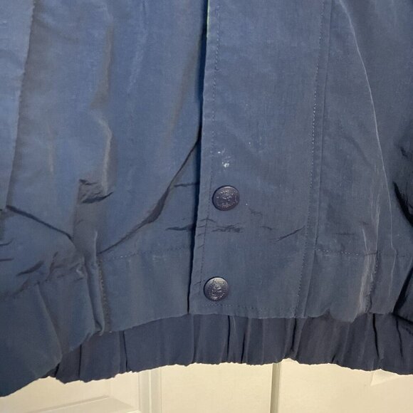 Vintage Tommy Hilfiger Jacket Mens Large Blue Windbreaker Full Zip Y2K 90s Prep - Picture 3 of 11
